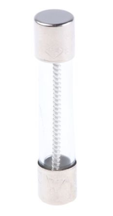 RS PRO 4A T Glass Cartridge Fuse, 6.3 x 32mm